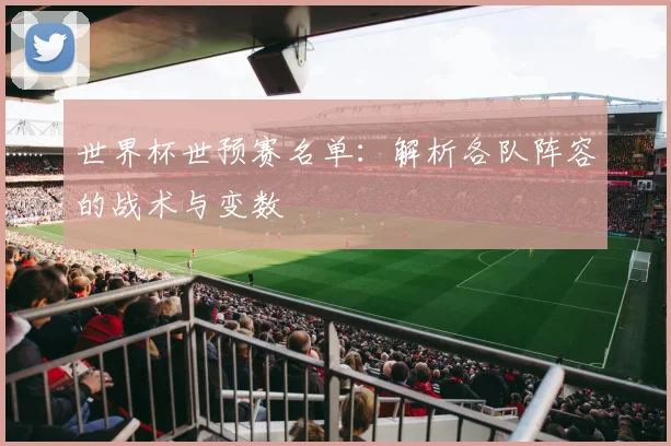 世界杯世预赛名单：解析各队阵容的战术与变数